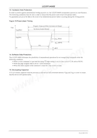 LE25FU406BMB-TLM-H數據表 頁面 15