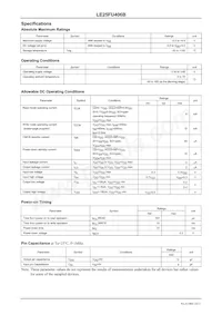 LE25FU406BMB-TLM-H Datenblatt Seite 16