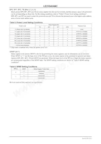LE25S40AMCTWG Datasheet Page 12