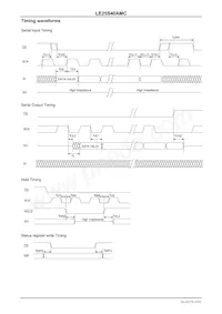 LE25S40AMCTWG Datasheet Page 19