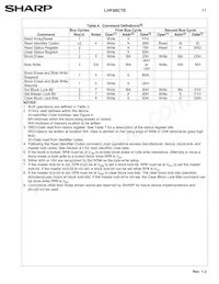 LH28F008SCHT-TE Datasheet Page 14