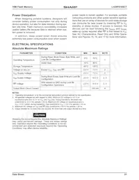 LH28F016SCT-L95 Datasheet Page 21