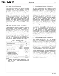 LH28F160S5HT-TW Datasheet Pagina 14