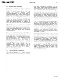 LH28F160S5HT-TW Datasheet Page 18