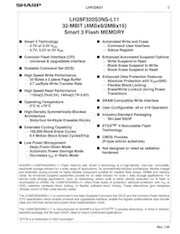 LH28F320S3NS-L11 Datasheet Page 5