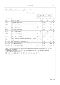 LH28F640SPHT-PTL12數據表 頁面 22