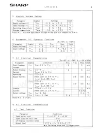 LH5116-10F Datasheet Page 7