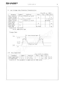 LH5116-10F Datasheet Page 11