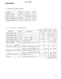 LH5116NA-10 Datasheet Page 6