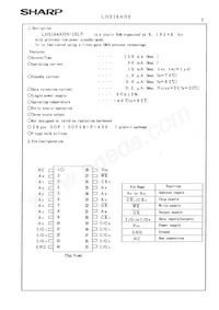LH5164AHN-10LF Datasheet Pagina 5