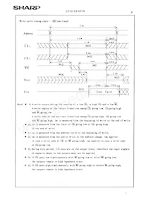 LH5164AHN-10LF Datasheet Page 11