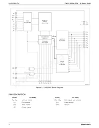 LH52256CN-70LL Datasheet Page 2