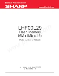 LHF00L29 Datasheet Cover