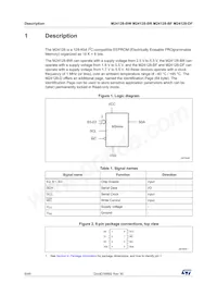 M24128-BFCS6TP/A Datasheet Pagina 6