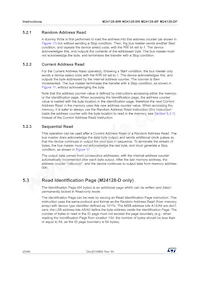 M24128-BFCS6TP/A Datasheet Pagina 20