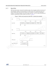 M24256-BFCS6TP/K Datasheet Page 15