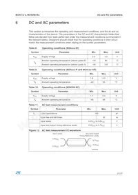 M24256-BHRMN6P Datasheet Page 21