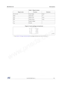 M24256-DRMF3TG/K Datasheet Page 7