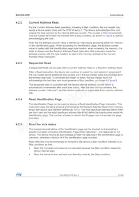 M24256-DRMN8TP/K Datasheet Page 21