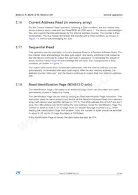 M24512-DRMB6TG Datasheet Page 21