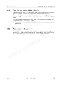 M24512-DRMB6TG Datasheet Page 22
