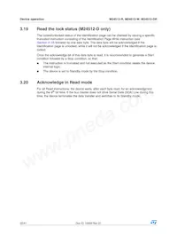 M24512-DRMB6TG Datasheet Pagina 22