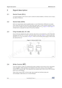 M24C02-DRMF3TG/K數據表 頁面 8