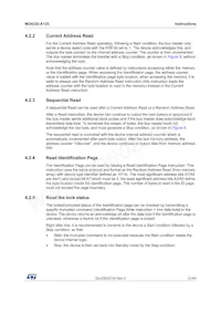 M24C02-DRMF3TG/K Datasheet Page 21