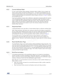 M24C02-DRMF3TG/K Datasheet Pagina 21