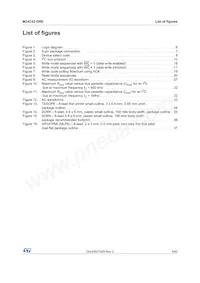 M24C02-DRMN8TP/K Datasheet Pagina 5