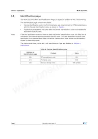 M24C02-DRMN8TP/K Datasheet Pagina 14