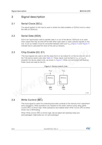 M24C04-DRDW8TP/K Datasheet Page 8