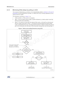 M24C04-DRMN3TP/K Datasheet Page 19