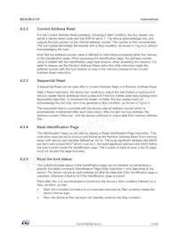 M24C04-DRMN3TP/K Datasheet Page 21