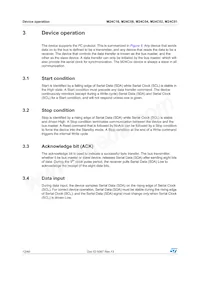 M24C04-RMB6TG Datasheet Page 12