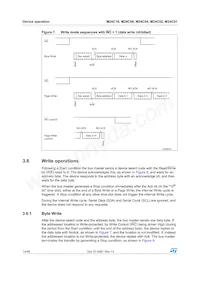 M24C04-RMB6TG數據表 頁面 14