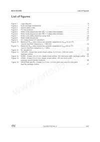 M24C08-DRDW8TP/K數據表 頁面 5