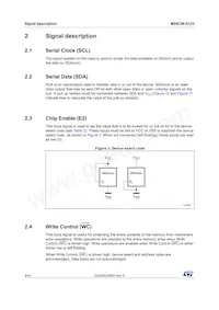M24C08-DRMF3TG/K Datasheet Pagina 8