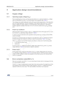 M24C08-DRMF3TG/K Datasheet Page 23