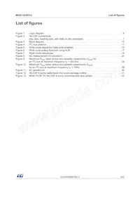 M24C16-DFCU6TP/K Datenblatt Seite 5