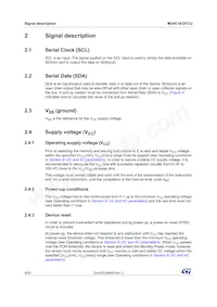M24C16-DFCU6TP/K Datasheet Page 8