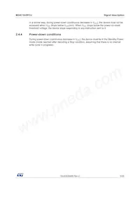 M24C16-DFCU6TP/K Datasheet Page 9