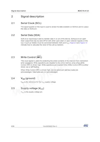 M24C16-DRDW3TP/K Datasheet Pagina 8