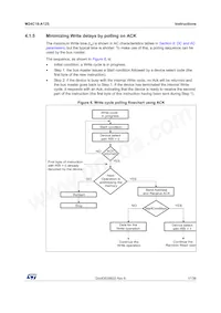 M24C16-DRDW3TP/K Datasheet Page 17