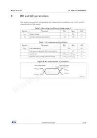 M24C16-DRDW3TP/K Datasheet Pagina 23