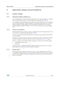 M24C16-DRDW8TP/K Datasheet Page 21