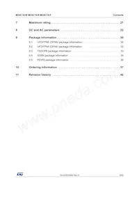 M24C16-WMN6P Datasheet Page 3