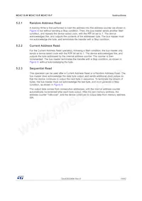 M24C16-WMN6P數據表 頁面 19