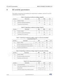 M24C16-WMN6P Datasheet Pagina 22