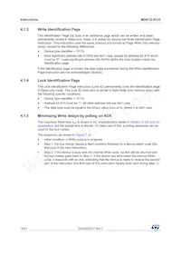 M24C32-DRMN3TP/K Datasheet Pagina 18